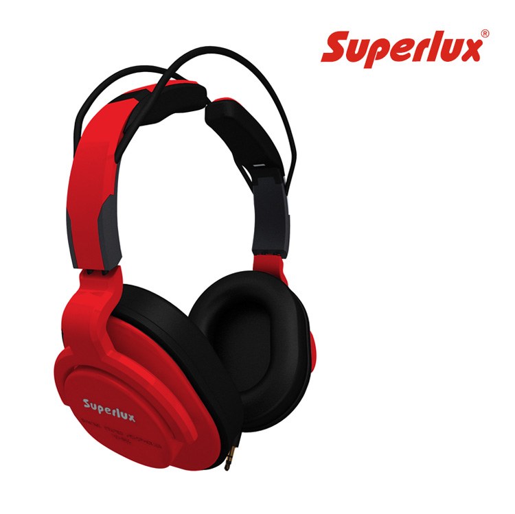 Auricular Superlux Hd661 Rojo Profesional
